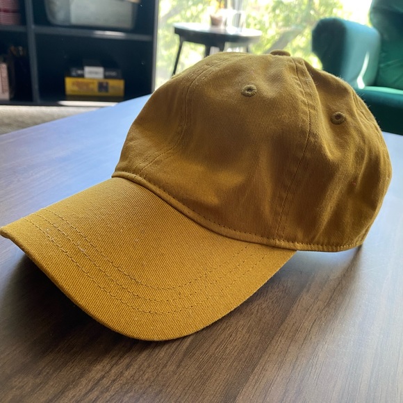 Universal Thread Accessories Mustard Yellow Baseball Cap Poshmark